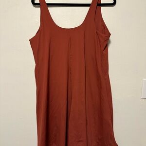 Old Navy Active Rust Dress Romper